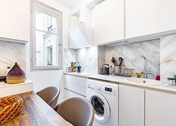 Appartement Guestready - Refugio Moderno Perto Da Torre Eiffel Parijs