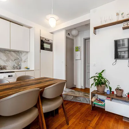 Appartement Guestready - Refugio Moderno Perto Da Torre Eiffel Parijs